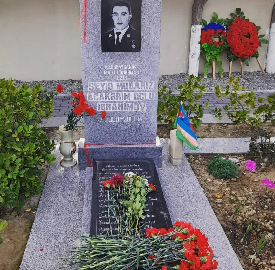 Azərbaycanın Milli Qəhrəmanı Mübariz İbrahimovu dərin hörmət və ehtiramla yad edirik
