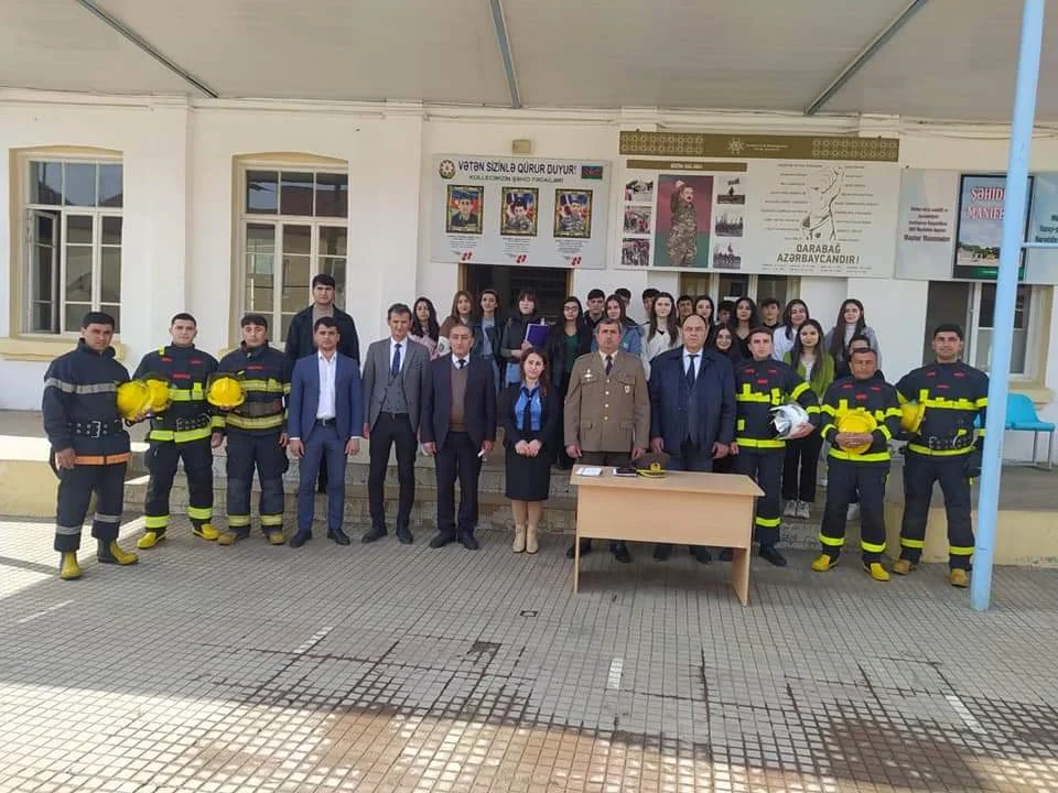 Masallı Dövlət Regional Kollecində "1 mart Ümumdünya Mülki Müdafiə günü" ilə əlaqədar tədbir keçirildi