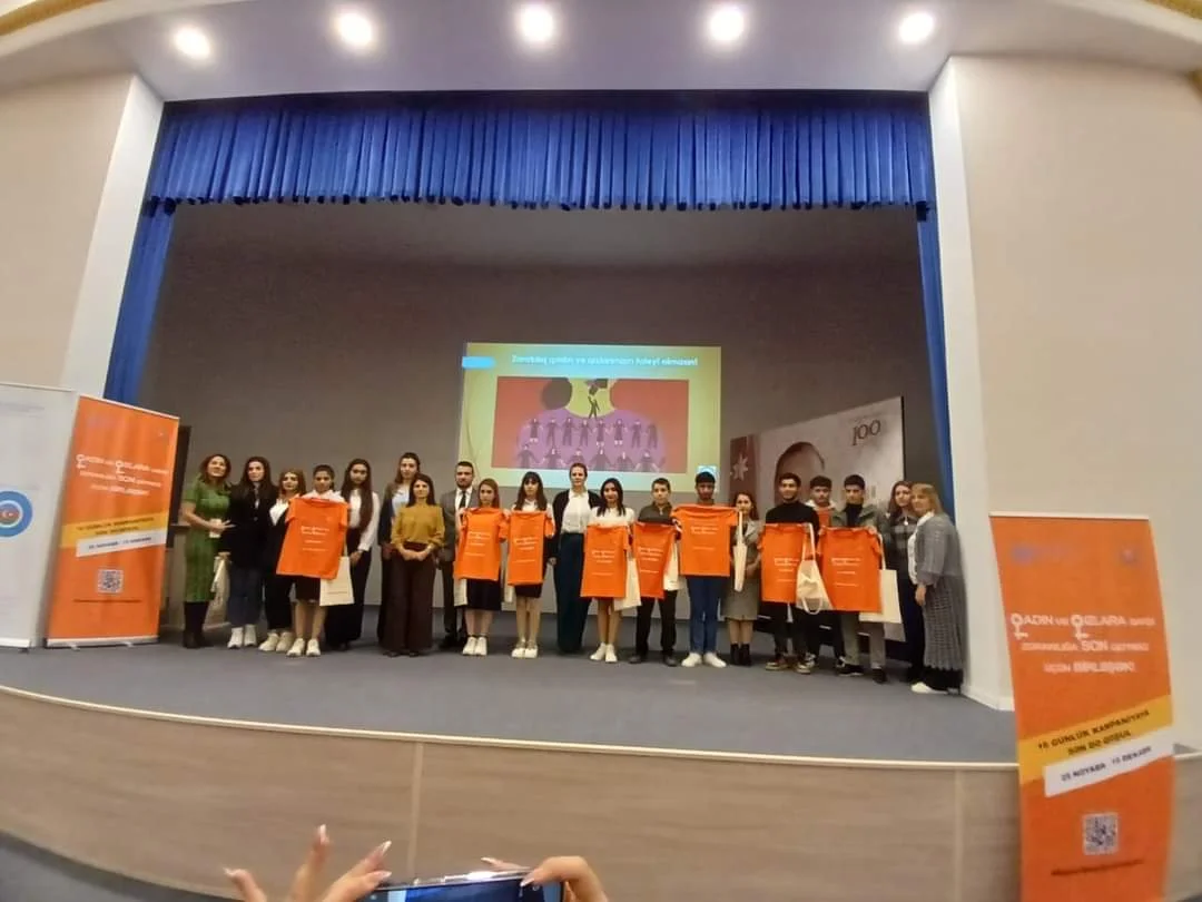 Gender əsaslı zorakılıqla mübarizə "mövzusunda maarifləndirici tədbir keçirildi