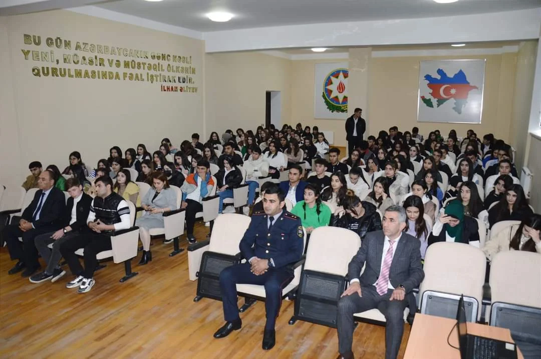 Biz sağlam həyat tərzi seçirik, narkotiklərə yox deyirik” adlı maarifləndirici tədbir keçirilmişdir