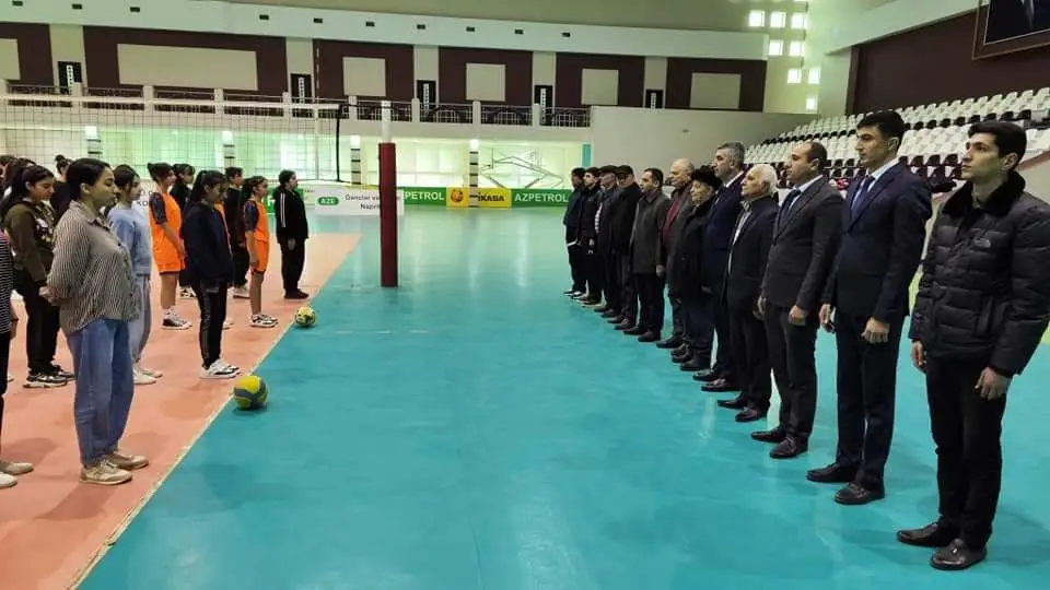 Masallıda "İdman həftəsi" çərçivəsində qızlar arasında voleybol turniri keçirilib